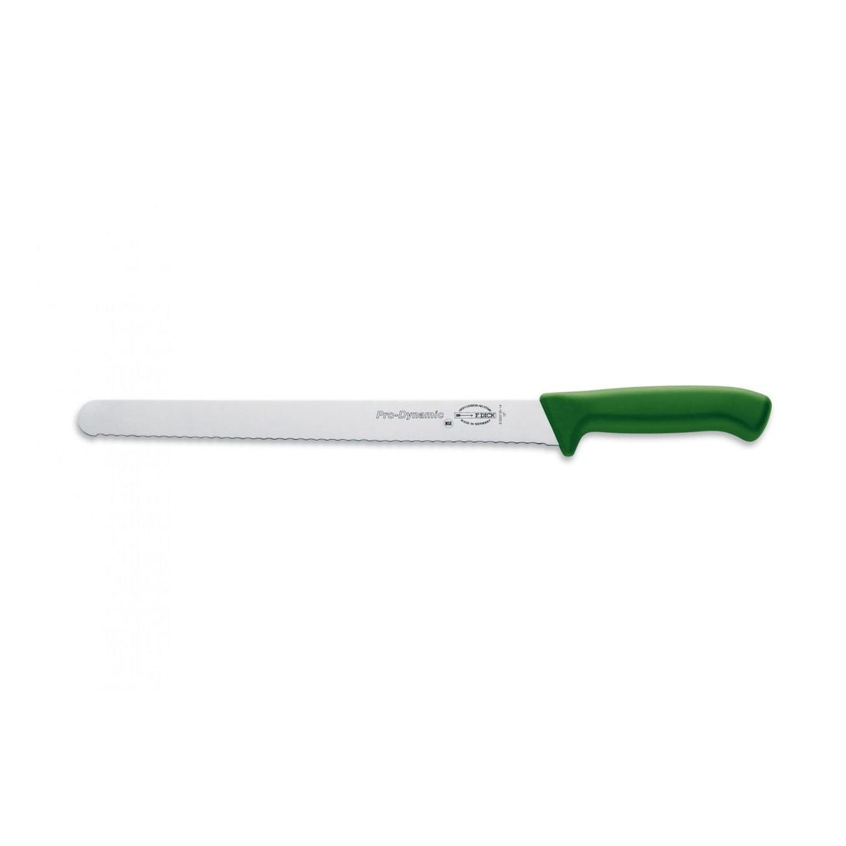 F.Dick Pro-Dynamic Slicer Serrated Edge Green 30cm C&C/P - Kitchenly