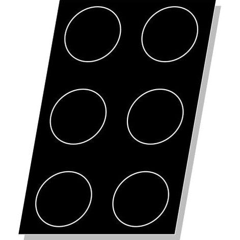 Demarle 122 6 Round - 147x12mm