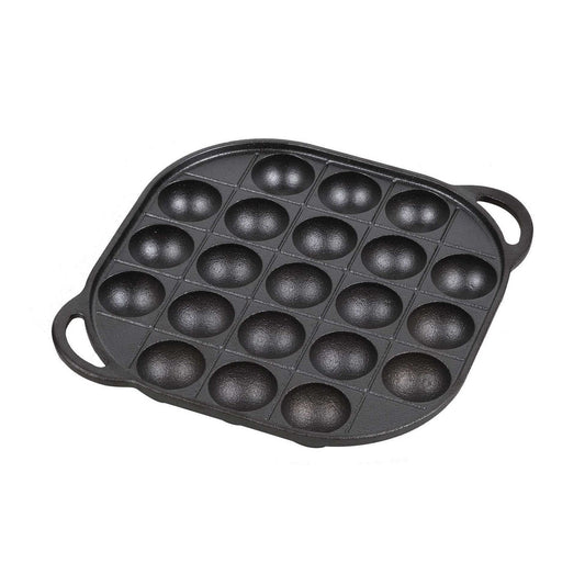 Pearl Life Cast Iron Takoyaki Octopus Ball Plate - 21 Balls