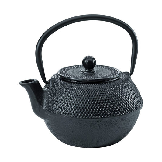 Kuchenprofi Tea & Coffee Yasmin Tea Pot with Filter 1.2L Black - Kitchenly
