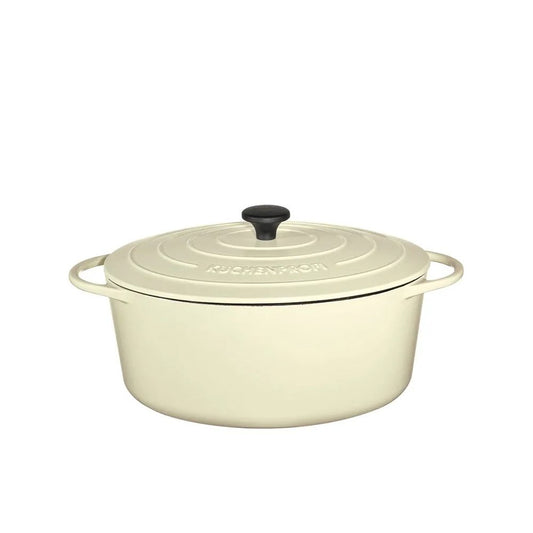 Kuchenprofi Oval French Oven 35cm Crème - Kitchenly