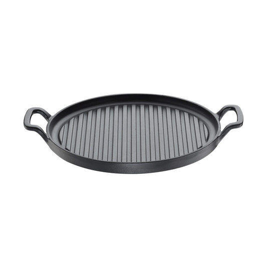 Kuchenprofi Provence Grill Pan Rnd with 2 Handles √ò 26cm - Kitchenly
