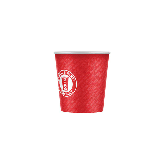 Redds Mini Paper Cup - Home Compostable, 285ml, Pack of 15
