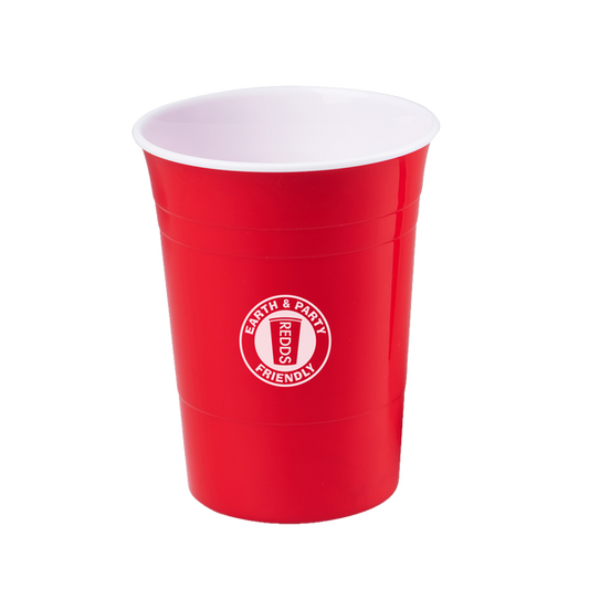 Redds Reusable Big Red Cup - 425ml, Pack of 3