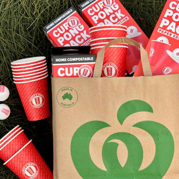 Redds Mini Paper Cup - Home Compostable, 285ml, Pack of 15