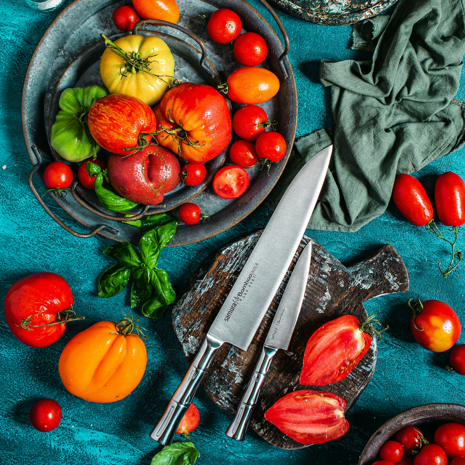 Samura BAMBOO Paring Knife - 80mm - Kitchenly