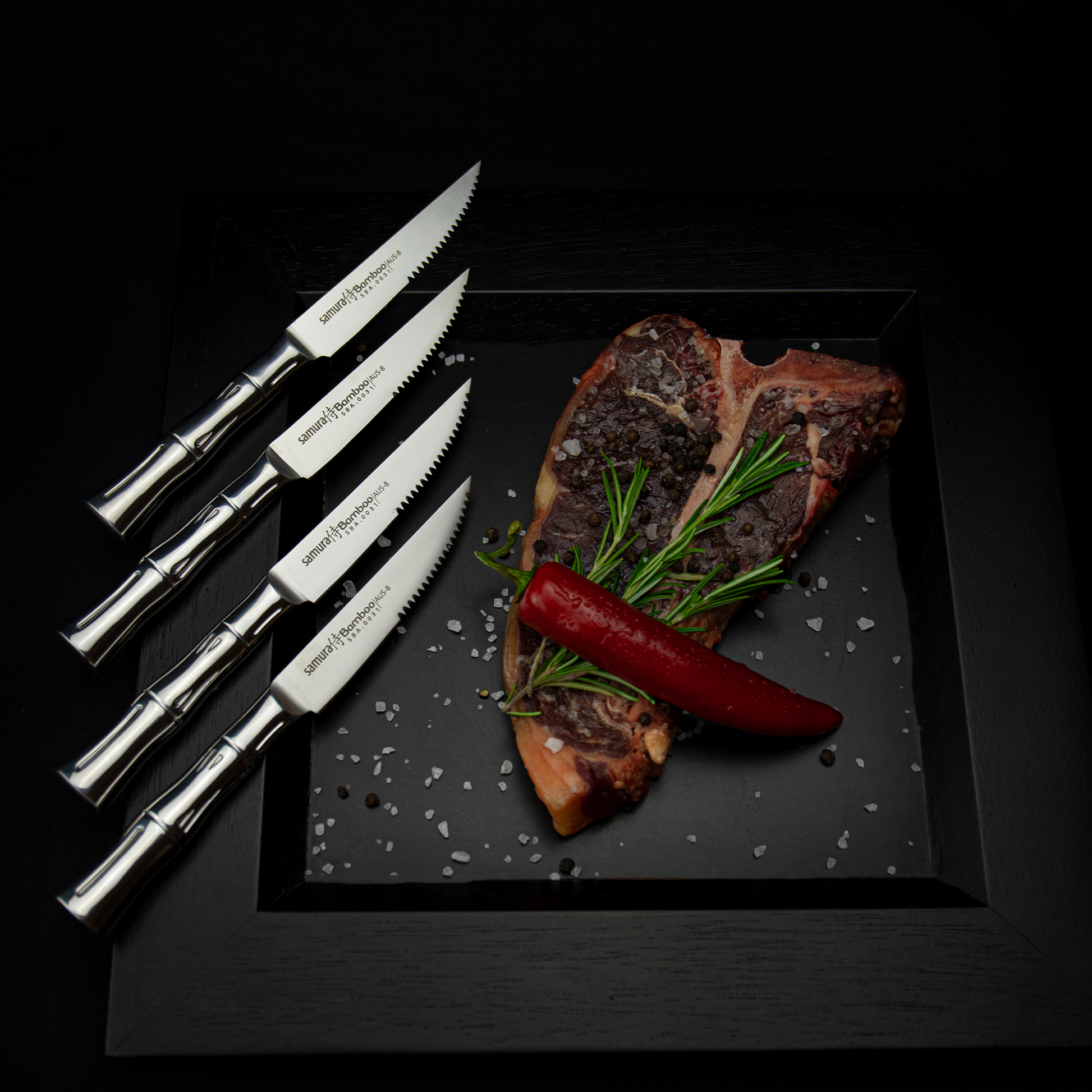 Samura BAMBOO Steak Knife - 110mm - Kitchenly
