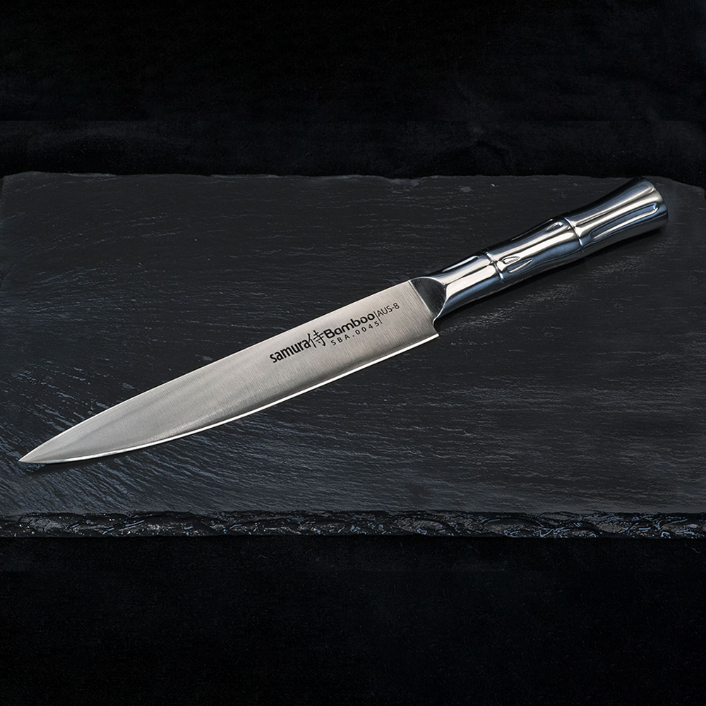 Samura BAMBOO Slicing Knife - 200mm - Kitchenly