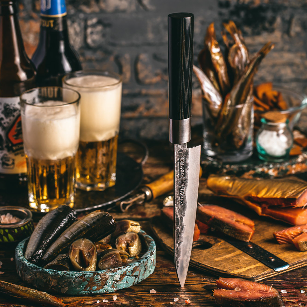 Samura BlackSMITH Utility Knife - 162mm - Kitchenly