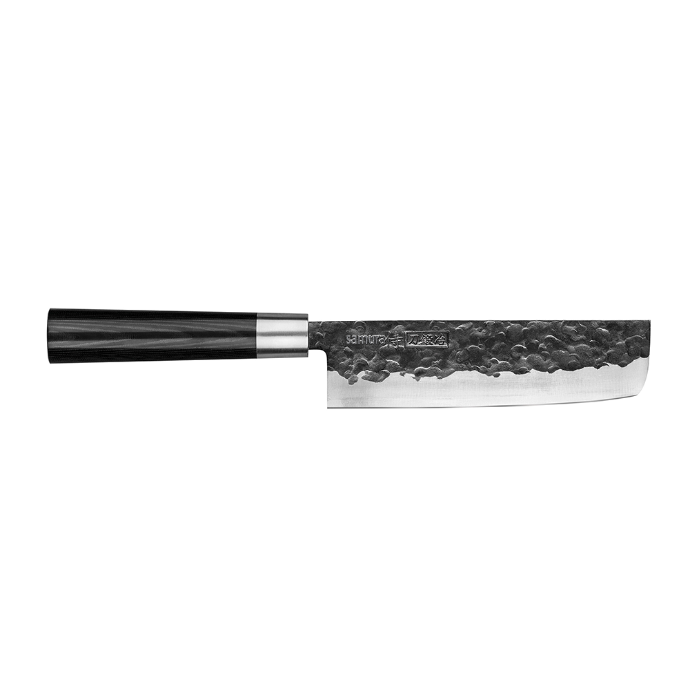 Samura BLACKSMITH Nakiri Knife - 168mm - Kitchenly