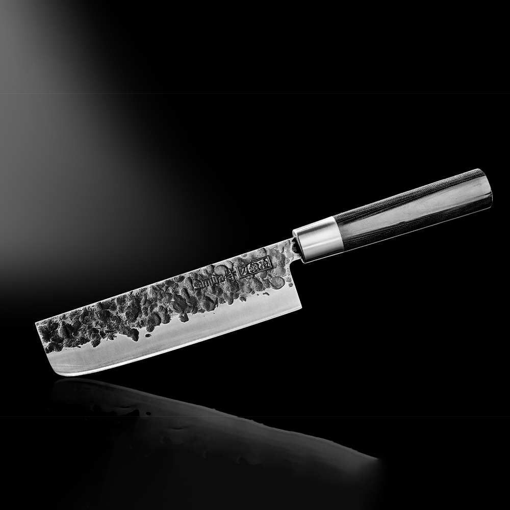 Samura BLACKSMITH Nakiri Knife - 168mm - Kitchenly