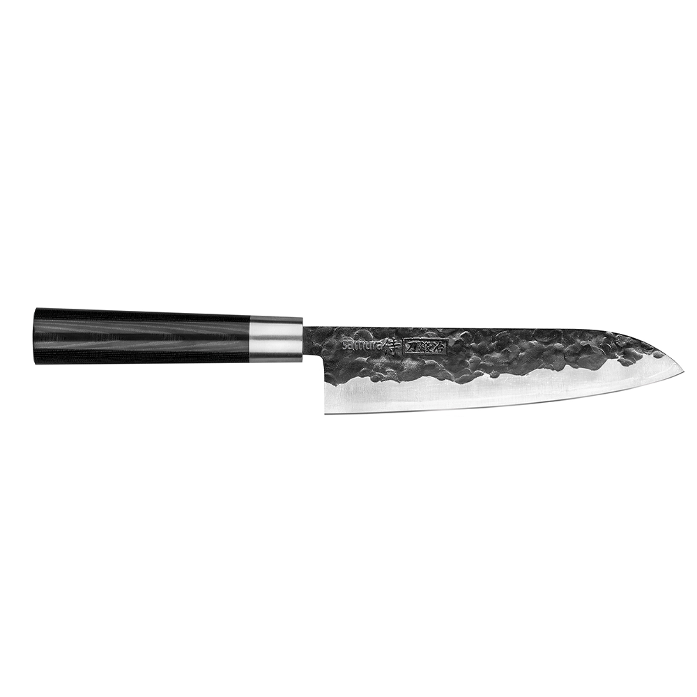 Samura BLACKSMITH Santoku Knife - 182mm - Kitchenly