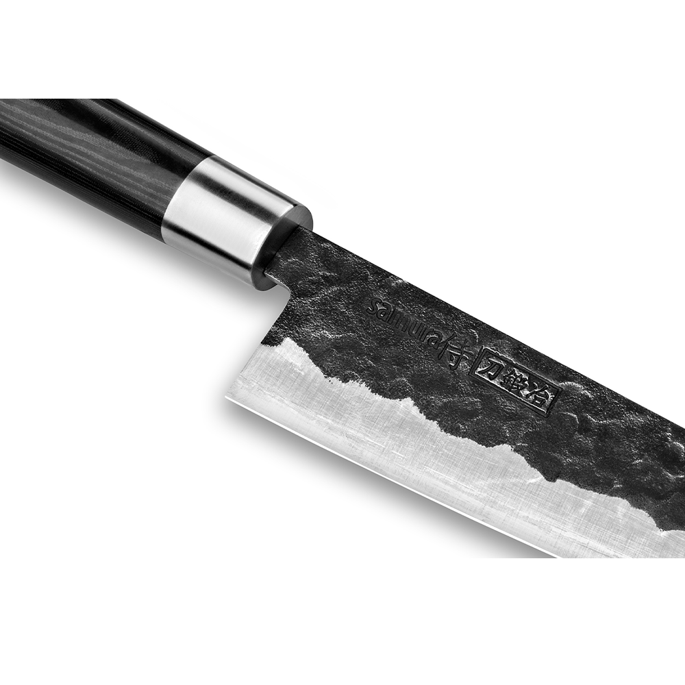 Samura BLACKSMITH Santoku Knife - 182mm - Kitchenly