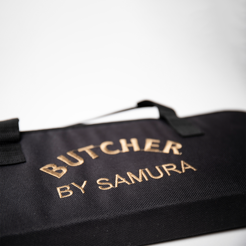 Samura BUTCHER Knife Set - Fillet FISHERMAN, Long Slicer, Boning, Small Butcher, Butcher, Skinning (bag included) - Kitchenly