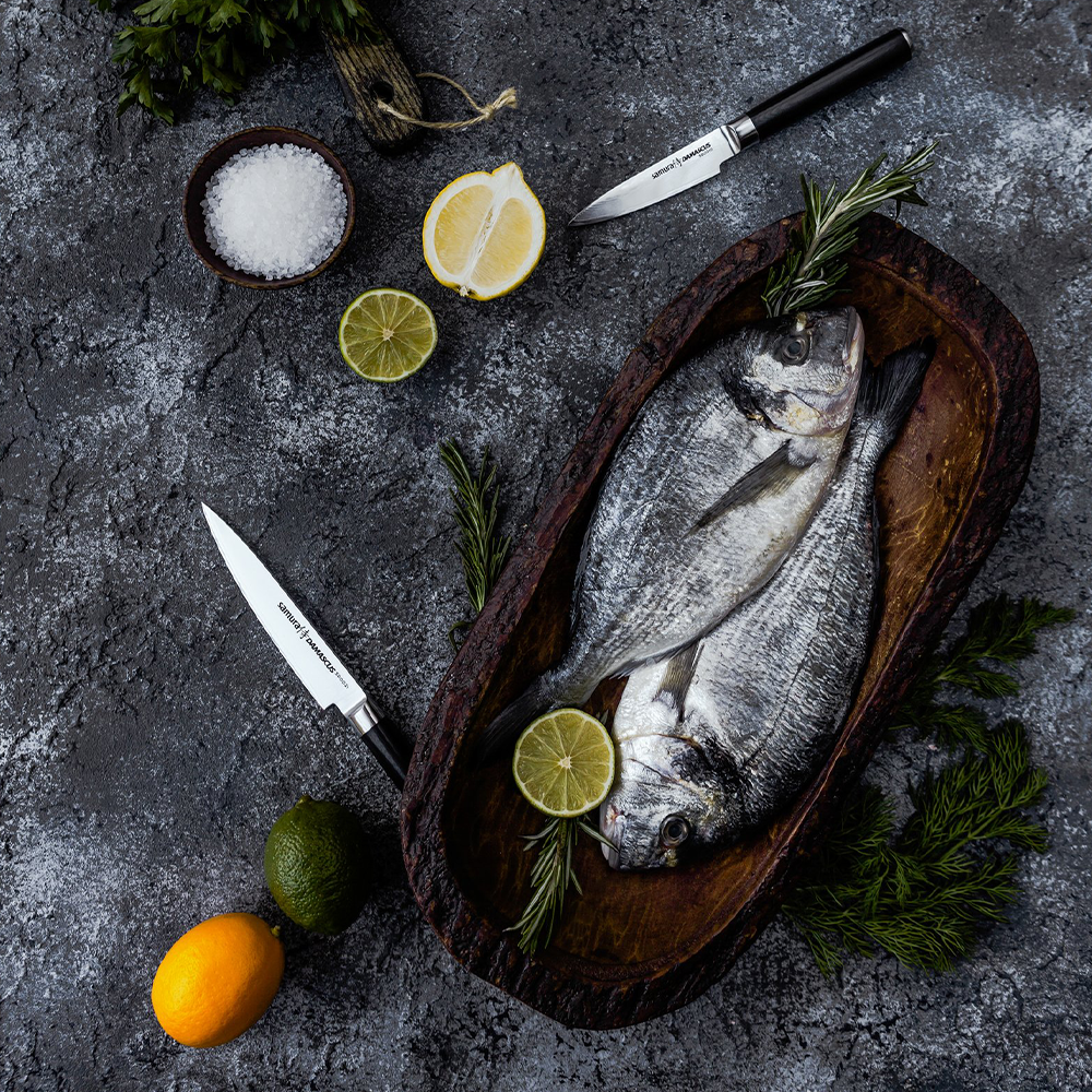 Samura DAMASCUS Paring Knife - 90mm - Kitchenly