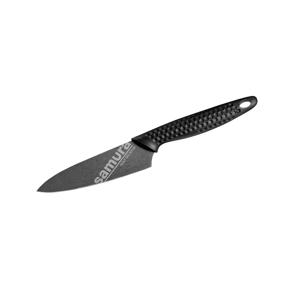 Samura GOLF Paring Knife - 98mm, Stonewash Finish - Kitchenly