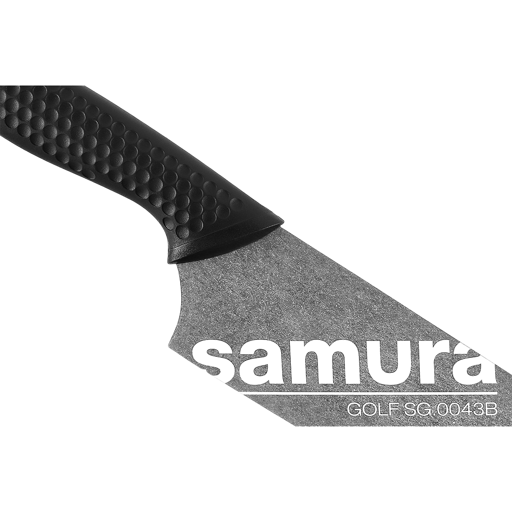 Samura GOLF Nakiri Knife - 167mm, Stonewash Finish - Kitchenly