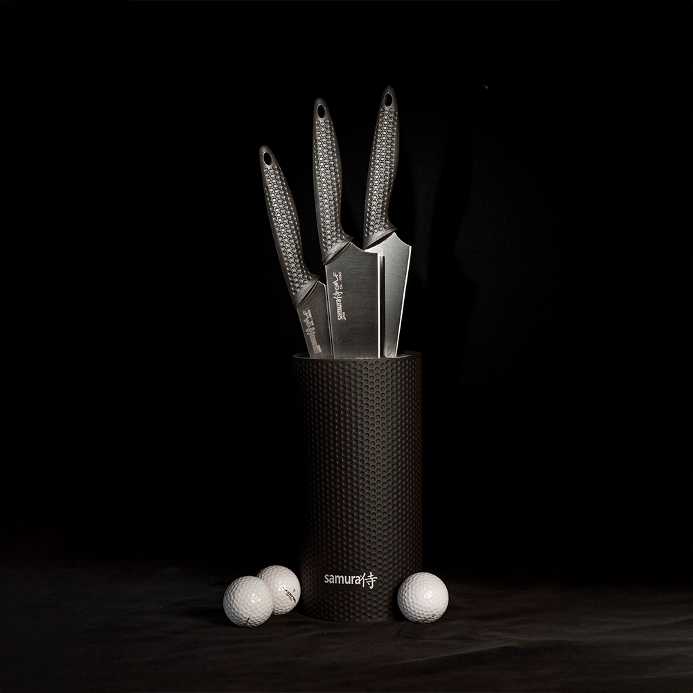 Samura GOLF Chef's Knife - 221mm, Stonewash Finish - Kitchenly