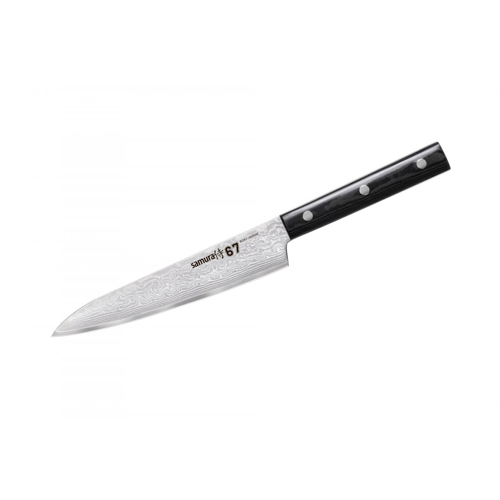 Samura DAMASCUS 67 Utility Knife - 150mm, 67 Layers - Kitchenly
