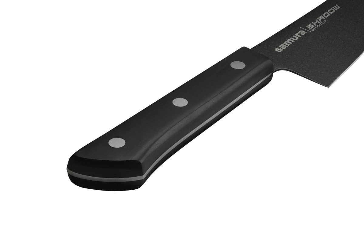 Samura SHADOW Non-Stick Coated Chef's Knife - 166mm, Black - Kitchenly