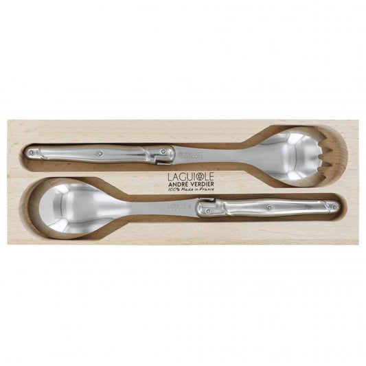 André Verdier Laguiole Debutant Inox Salad Set - 2 Piece