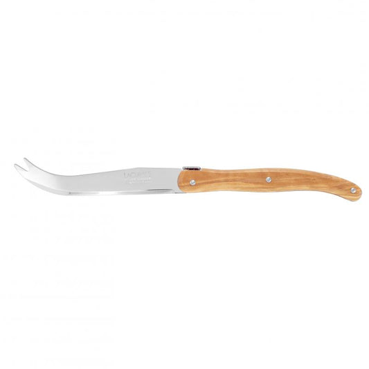 André Verdier Laguiole Debutant Olive Wood Large Cheese Knife - 1 Piece