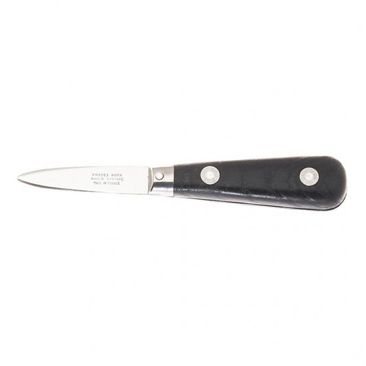 André Verdier Poseidon Oyster Knife 3mm with Guard - Black Timber