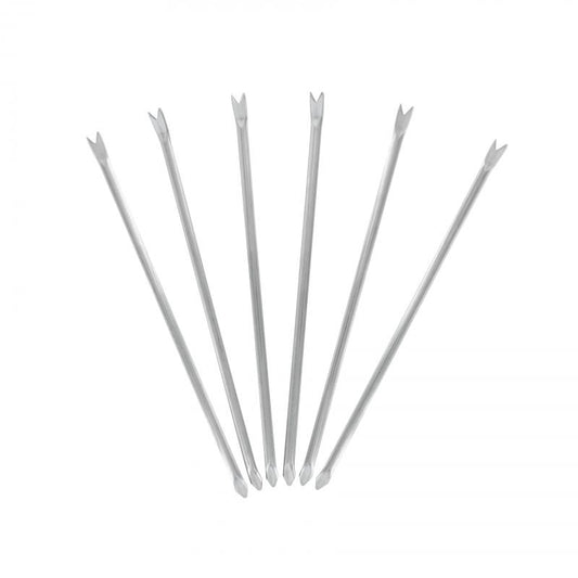 André Verdier Poseidon Stainless Steel Scrapers 18cm - 6 Piece