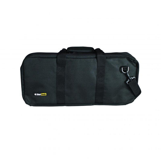 ChefTech 18 Pockets Chef Knife Knives Roll Hand Shoulder Bag Case w Strap - Black