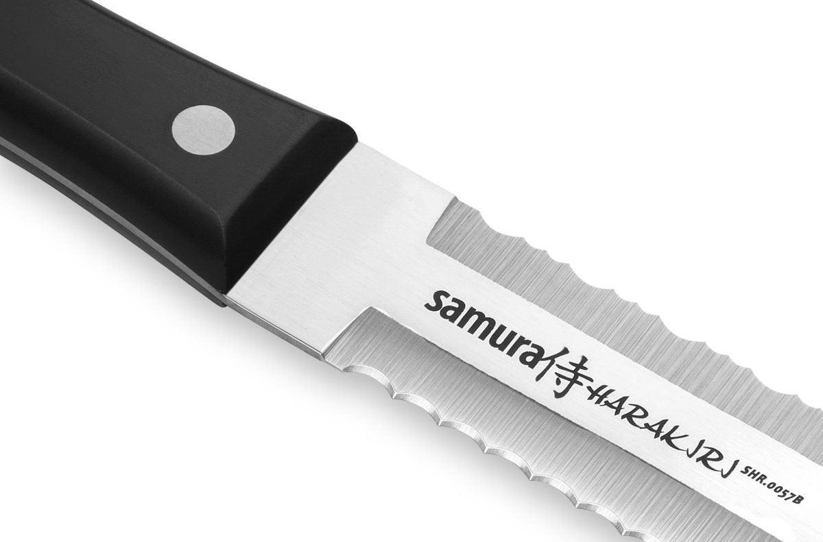 Samura HARAKIRI Knife Set - Utility Knife, Saw Knife, Chef's Knife - Kitchenly