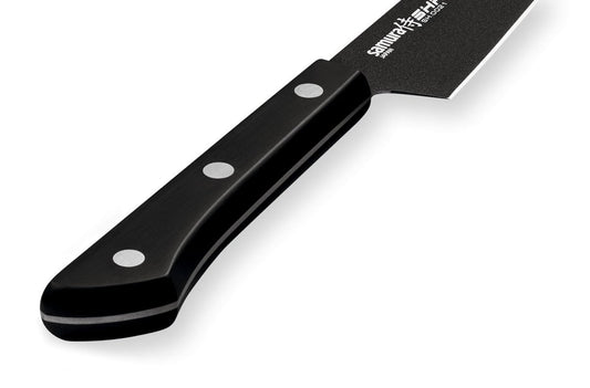 Samura SHADOW Utility Knife with Black Non Stick Coating - 120mm - Kitchenly