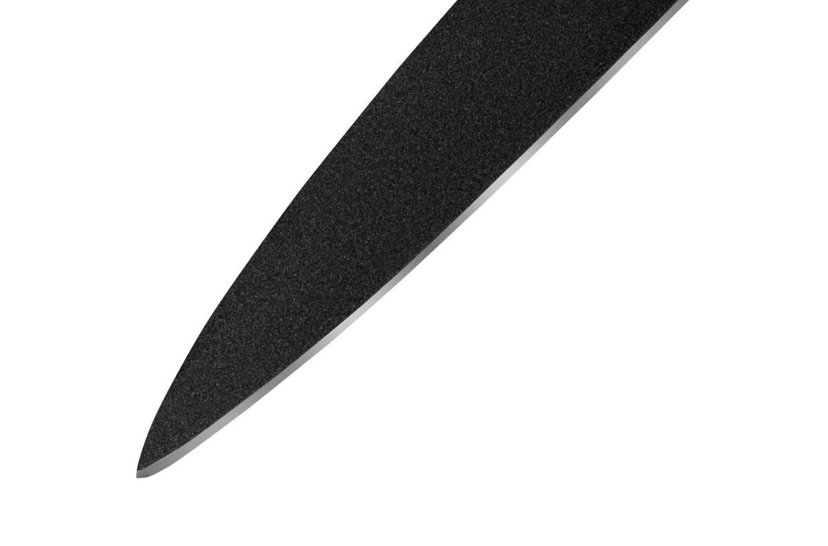Samura SHADOW Utility Knife with Black Non Stick Coating - 120mm - Kitchenly