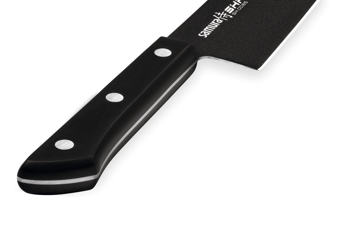 Samura SHADOW Non-Stick Coated Chef's Knife - 208mm, Black - Kitchenly