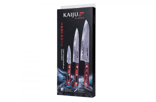Samura KAIJU Knives Set: Paring Knife, Utility Knife, Chef's Knife - Kitchenly