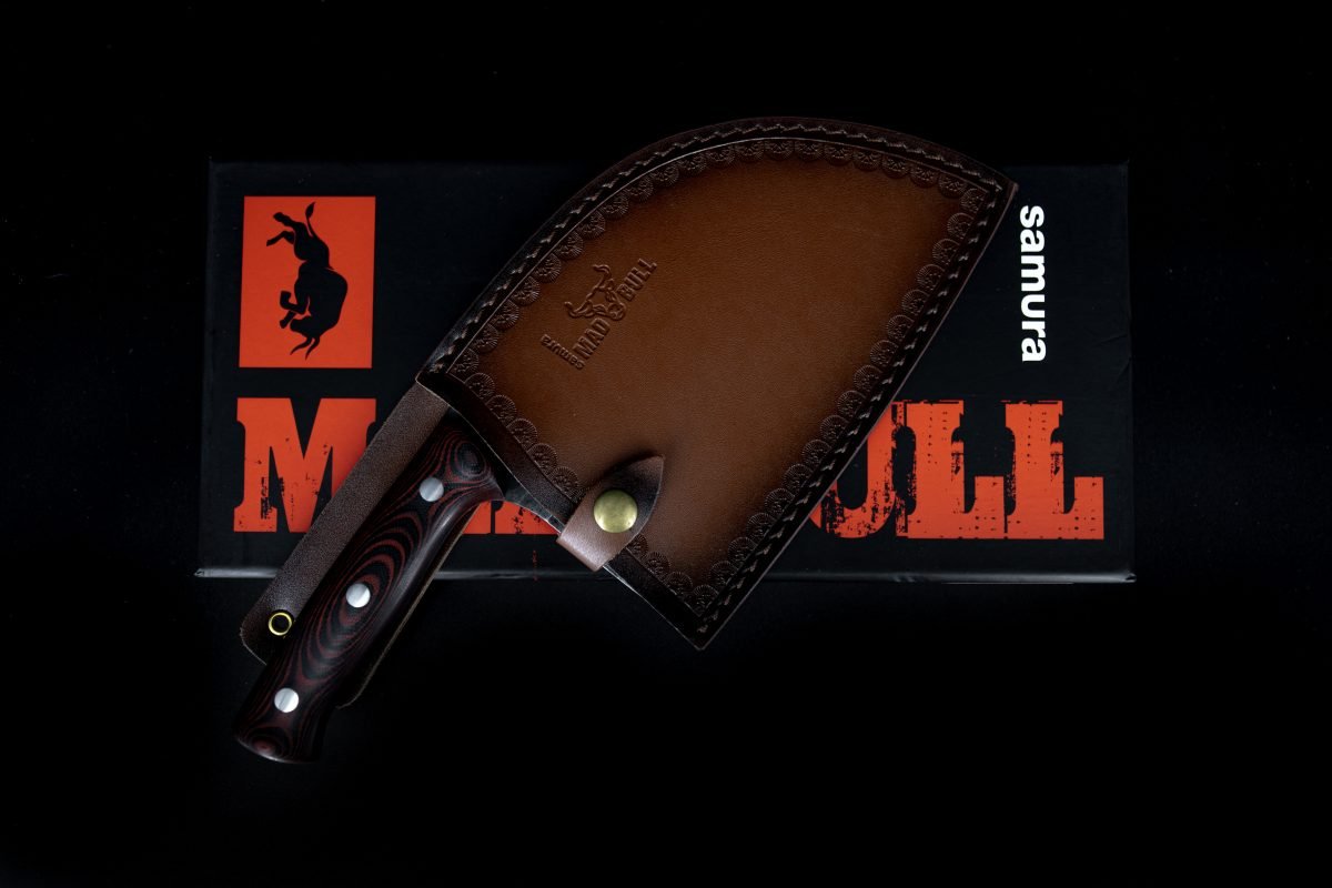 Samura MAD BULL Serbian Chef's Knife - G-10 Handle, 180mm - Kitchenly