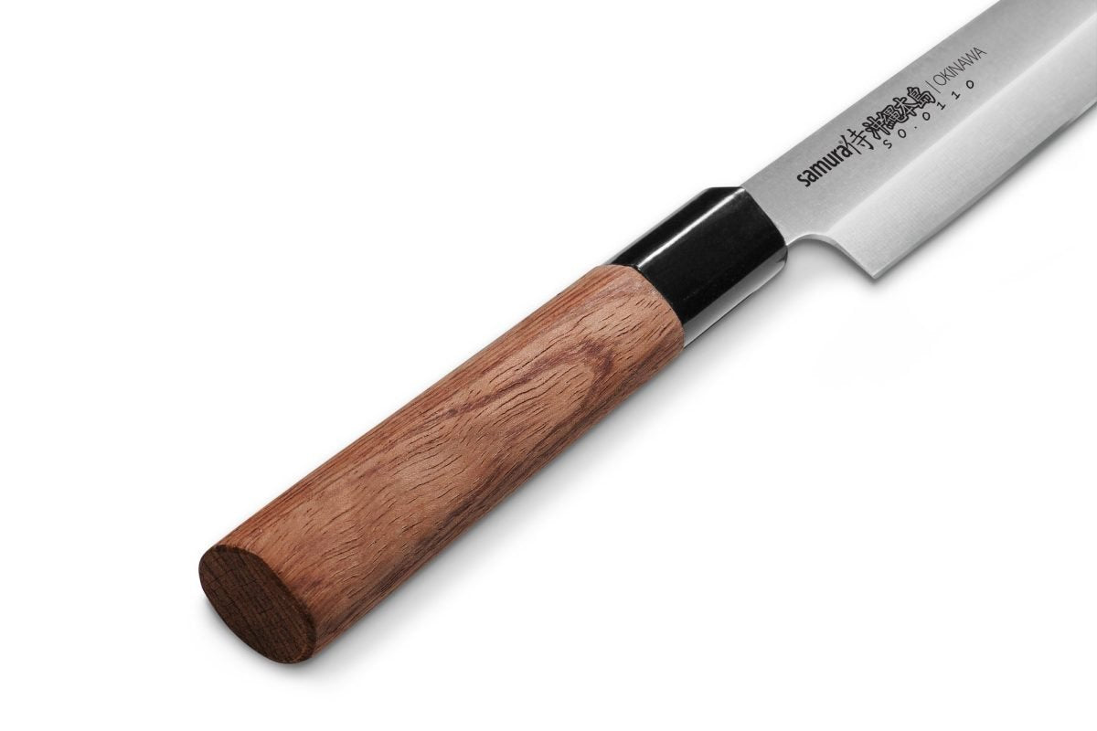 Samura OKINAWA Yanagiba Knife - 240mm, Single-edged Blade - Kitchenly