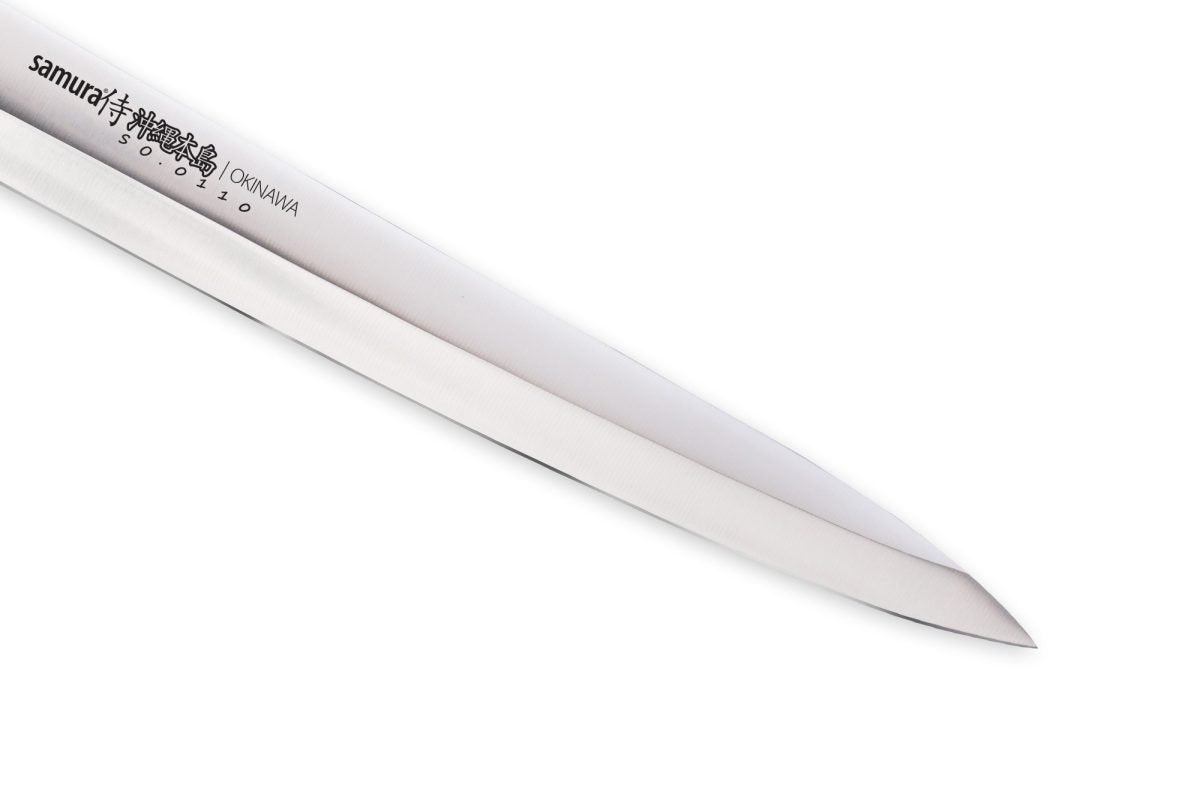 Samura OKINAWA Yanagiba Knife - 240mm, Single-edged Blade - Kitchenly