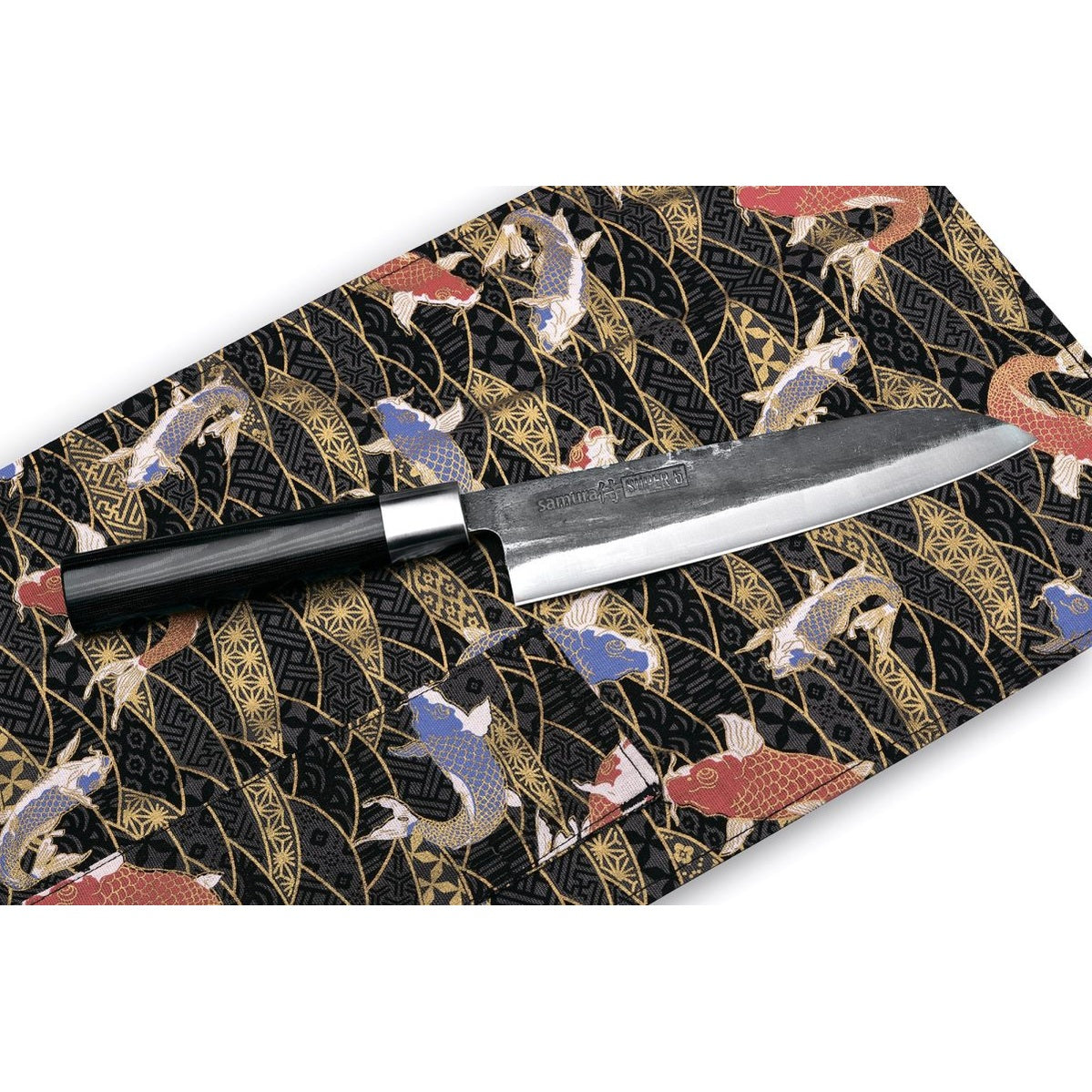 Samura SUPER 5 Santoku Knife - 182mm - Kitchenly