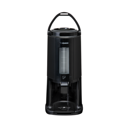 Zojirushi Stainless Steel Lined Gravity Beverage Dispenser with Brew Through Lid & Cap - 2.5L