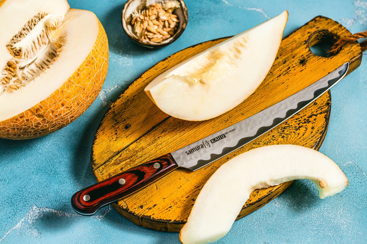 Samura KAIJU Tanto Slicer Knife - 230mm - Kitchenly