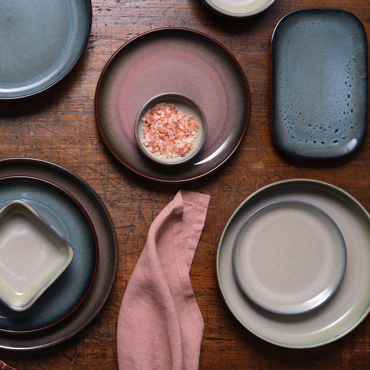 Tablekraft Artistica Canvas Round Deep Plate - 240mm, Box of 6