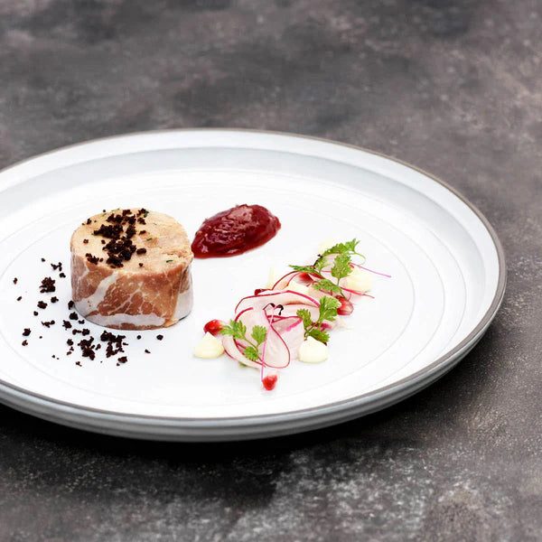 Tablekraft Urban Linea White Round Coupe Plate 275mm (Box of 3)