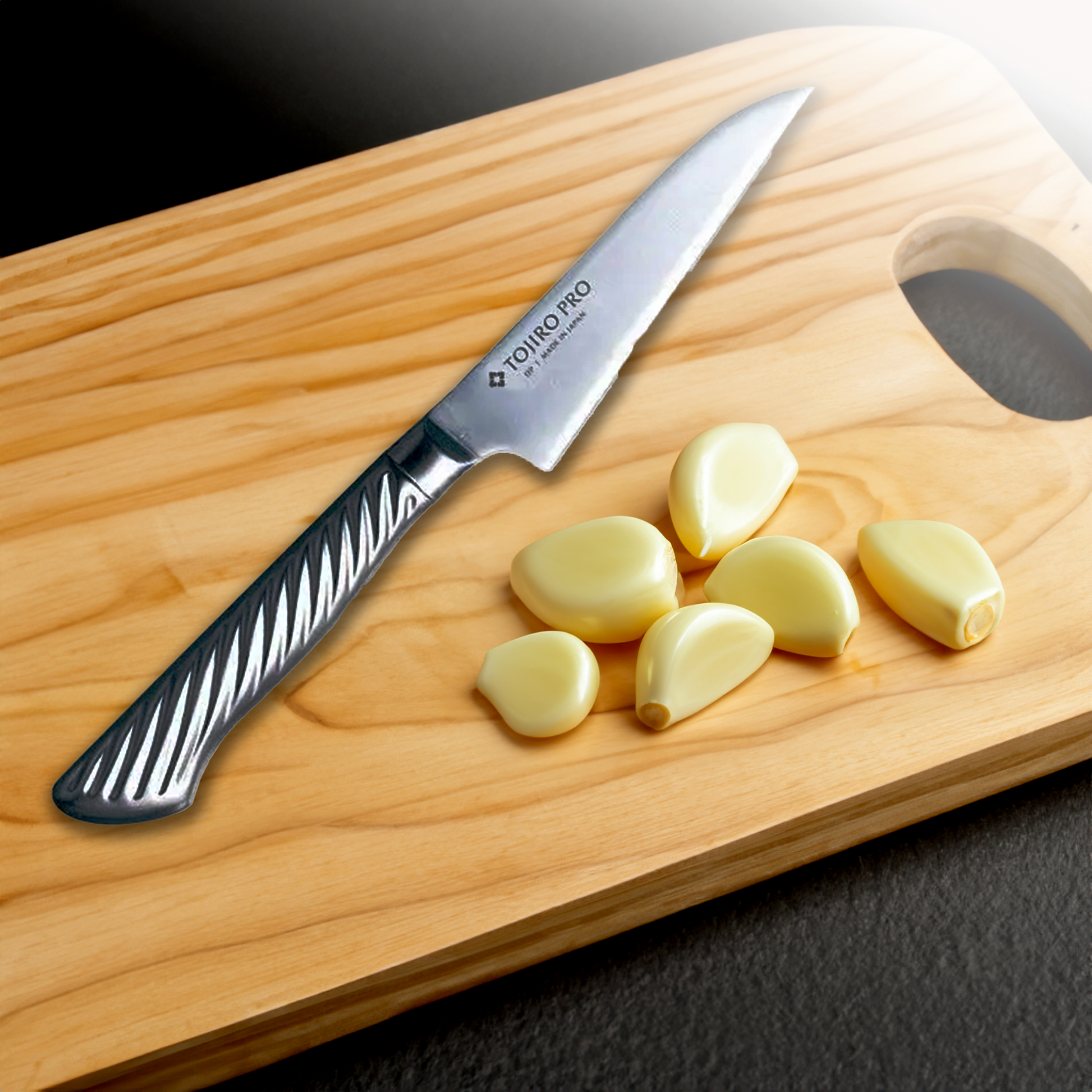 Tojiro "PRO" DP 3 Layered VG10 Paring Knife - 90mm - Kitchenly