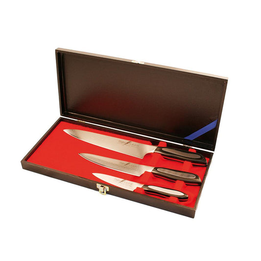 Tojiro Professional Flash Series Gift Set 3pc (TFFCH210 TFFUT150 & TFFPA90) - Kitchenly