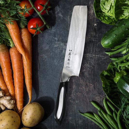 Tojiro Professional Flash Series Nakiri Chopper - 180mm - Kitchenly