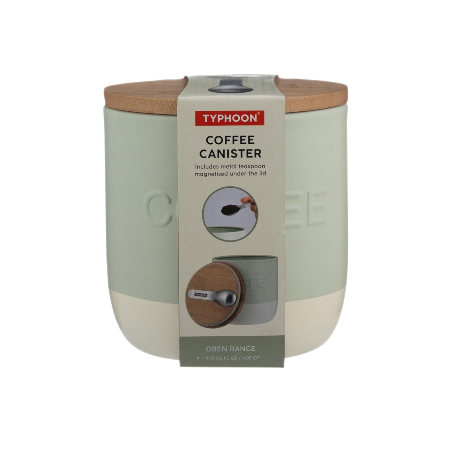 Typhoon Oben Coffee Storage 1L Green