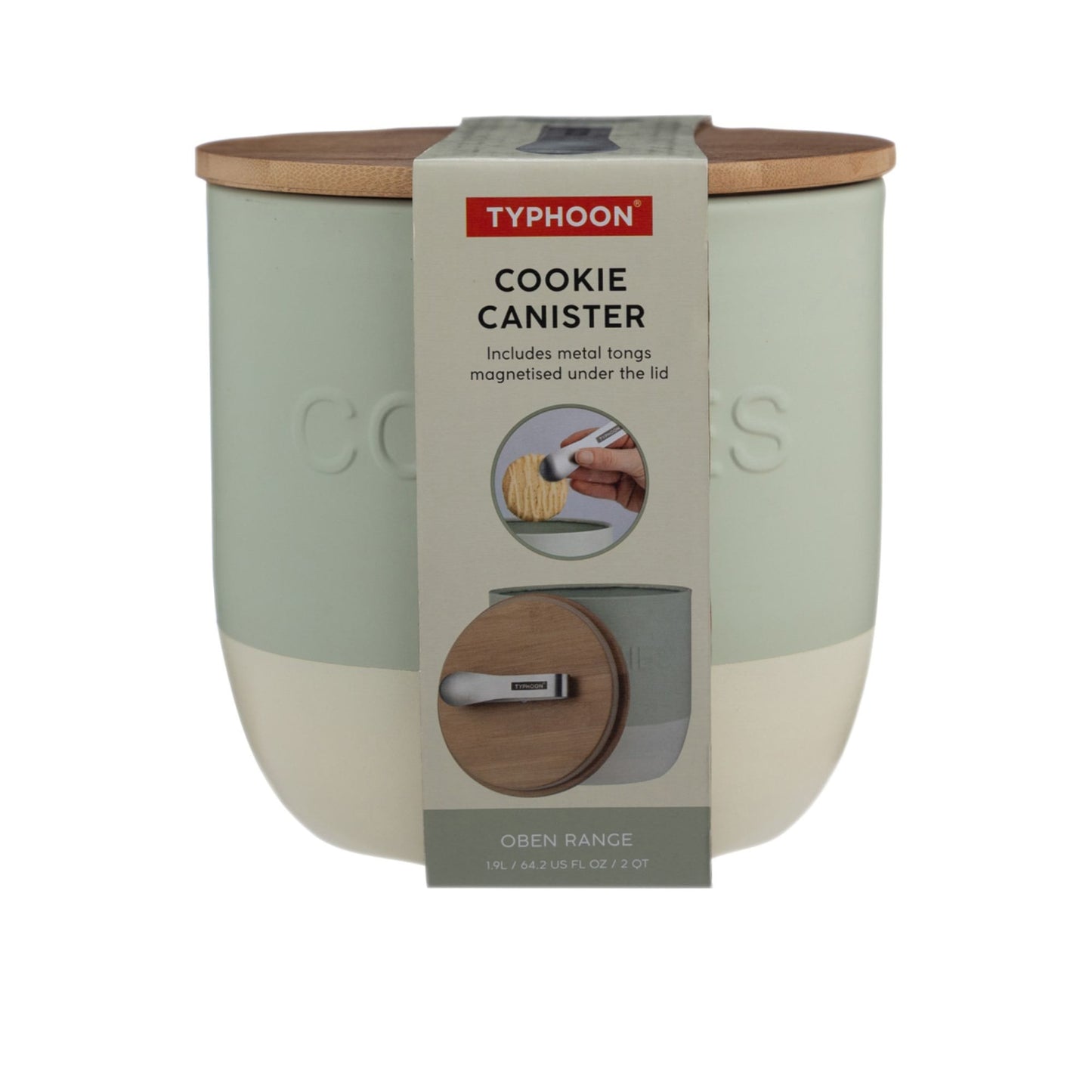 Typhoon Oben Cookie Storage 1.9L Green