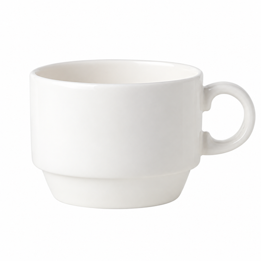 Royal Bone China Ascot Stackable Coffee Cup 200ml (Box of 6)