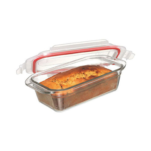 Glasslock Oven Safe Tempered Glass 1750ml Rectangle Loaf Baker