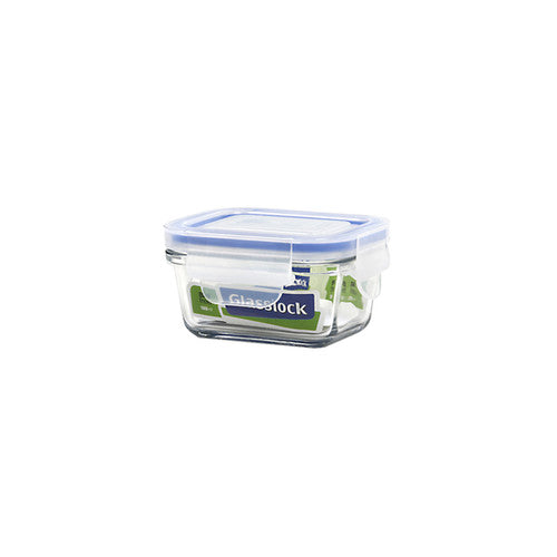 Glasslock Classic Tempered Glass 180ml Rectangle Glass Container